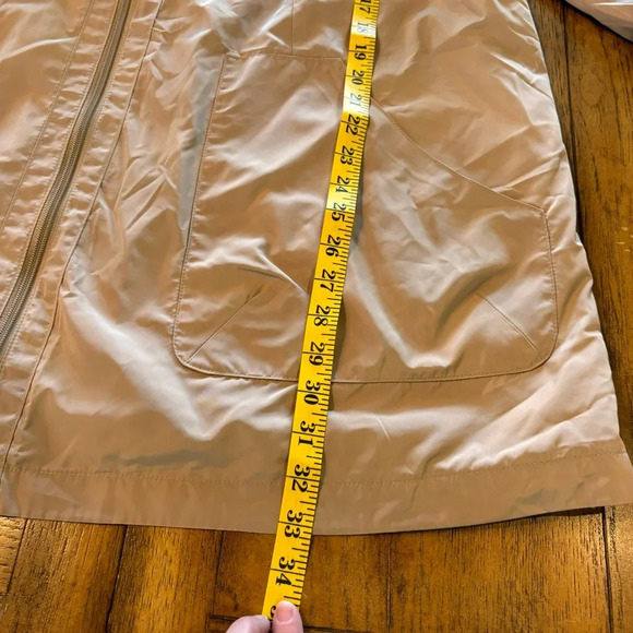 Martha Stewart Hooded A-Line Coat, Large, Water Resistant - Picture 11 of 11